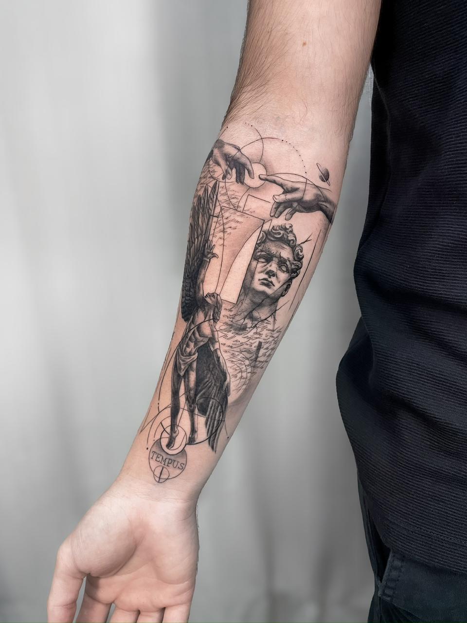 Tatuagem Fine Art David Michelangelo