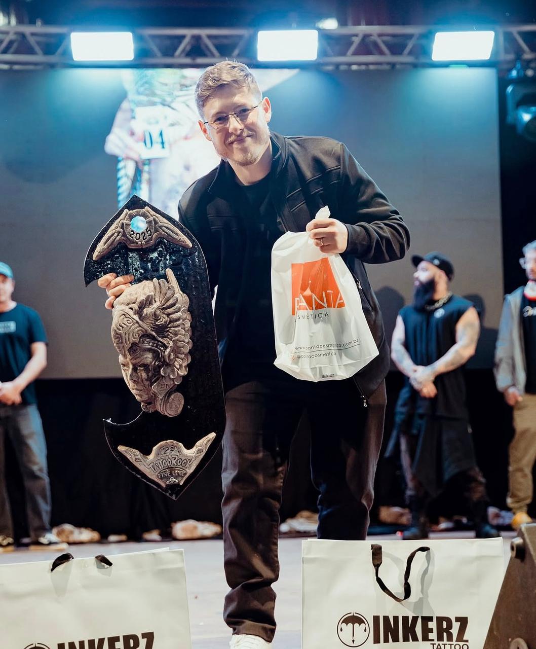 Campeão em linhas finas em convenções